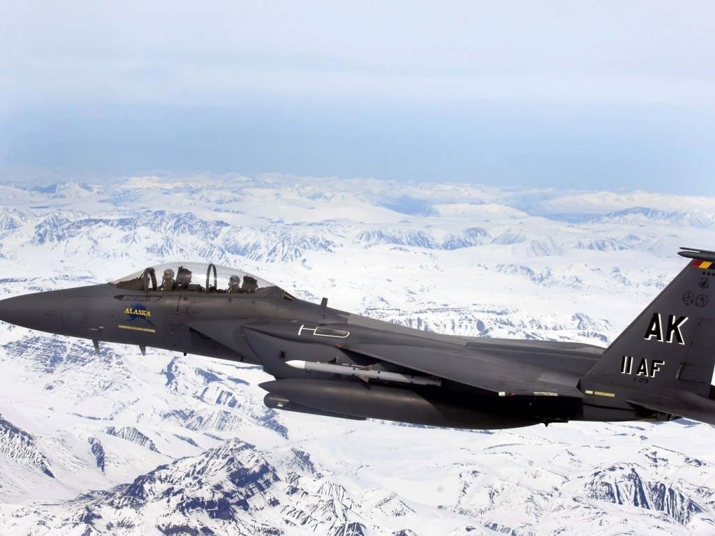 Alaska Mcdonnell Douglas F 15e Strike Eagle Usaf