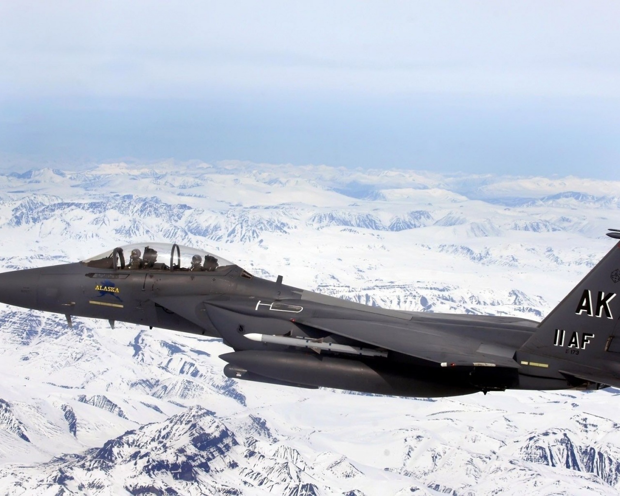 Alaska Mcdonnell Douglas F 15e Strike Eagle Usaf