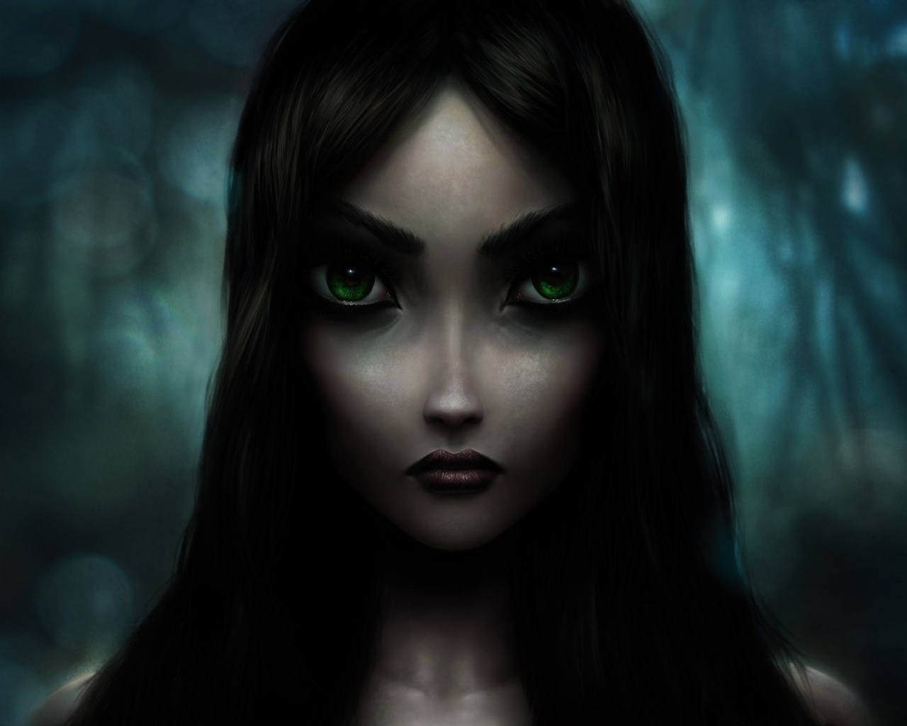 Alice Madness Returns Girl Eyes Face