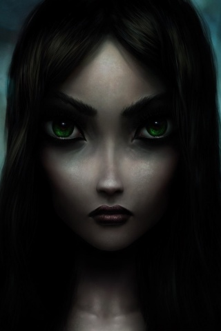 Alice Madness Returns Girl Eyes Face