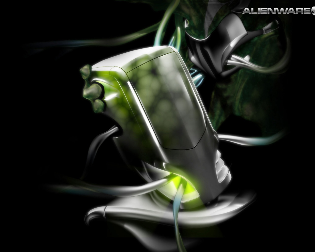 Alienware Computer Abstract