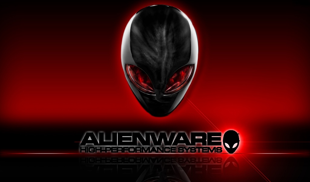 Alienware Computer Red And Black