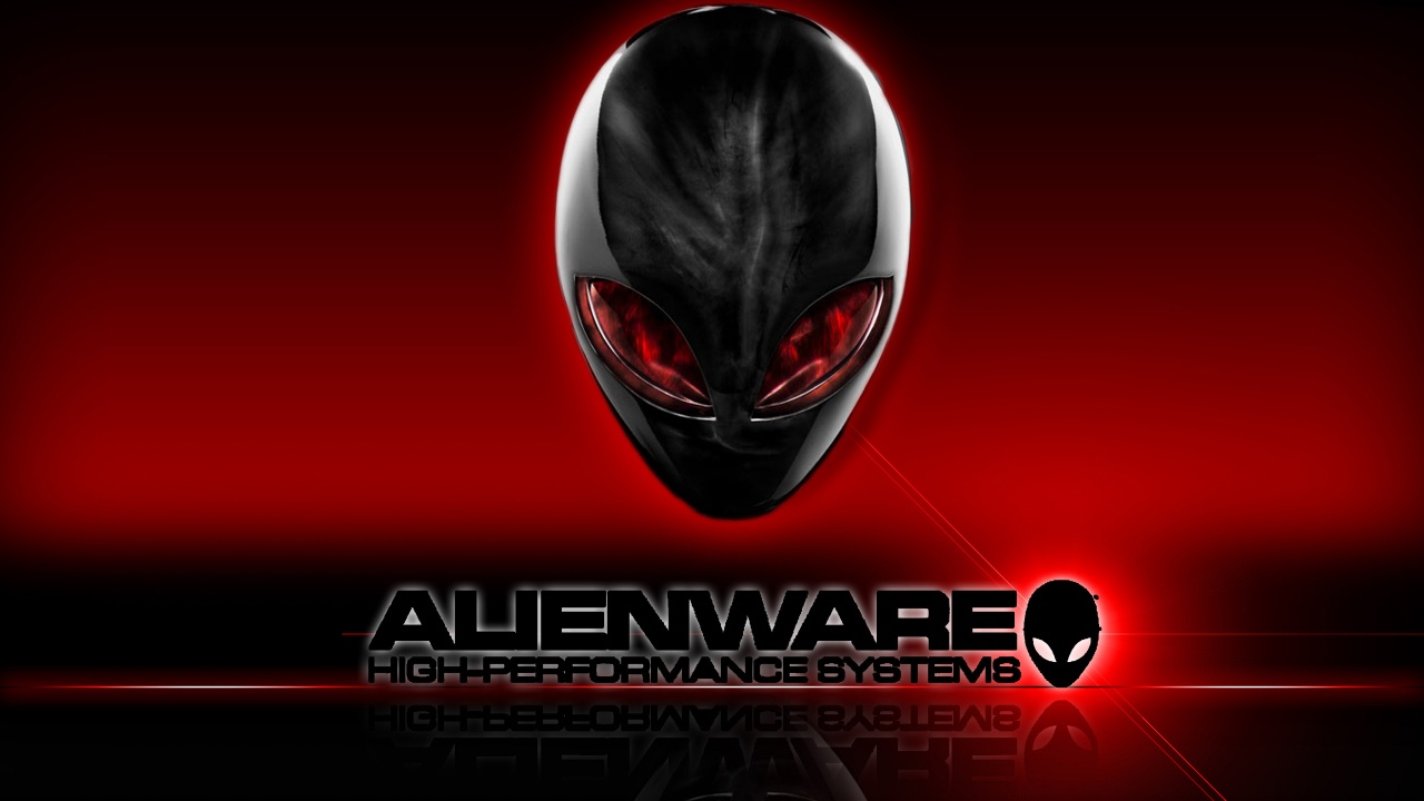 Alienware Computer Red And Black