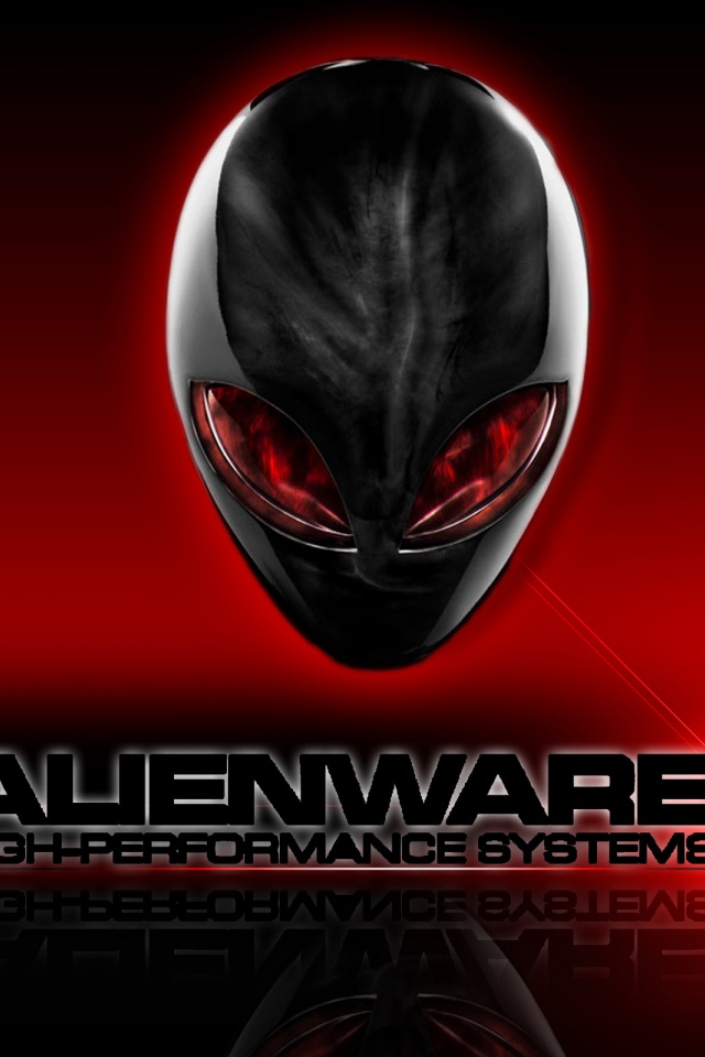 Alienware Computer Red And Black