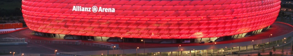 Allianz Arena In Red Bayern Munich