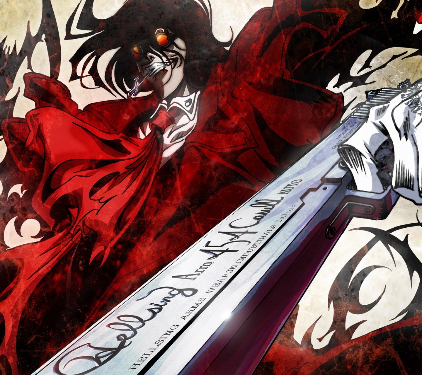 Alucard Hellsing Weapons Kava Digel Gun Vampire