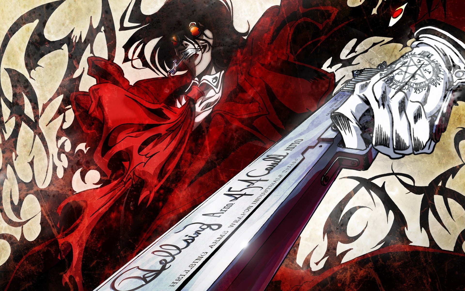 Alucard Hellsing Weapons Kava Digel Gun Vampire