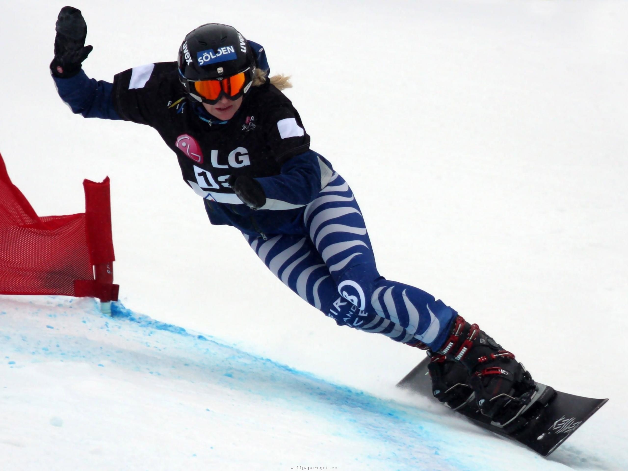 Amelie Kober Germany Snowboarding Athlete London Olympics