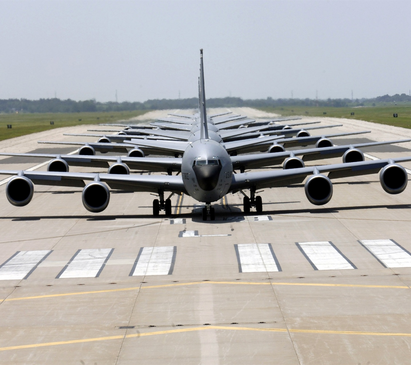 American Transport Planes Take Off