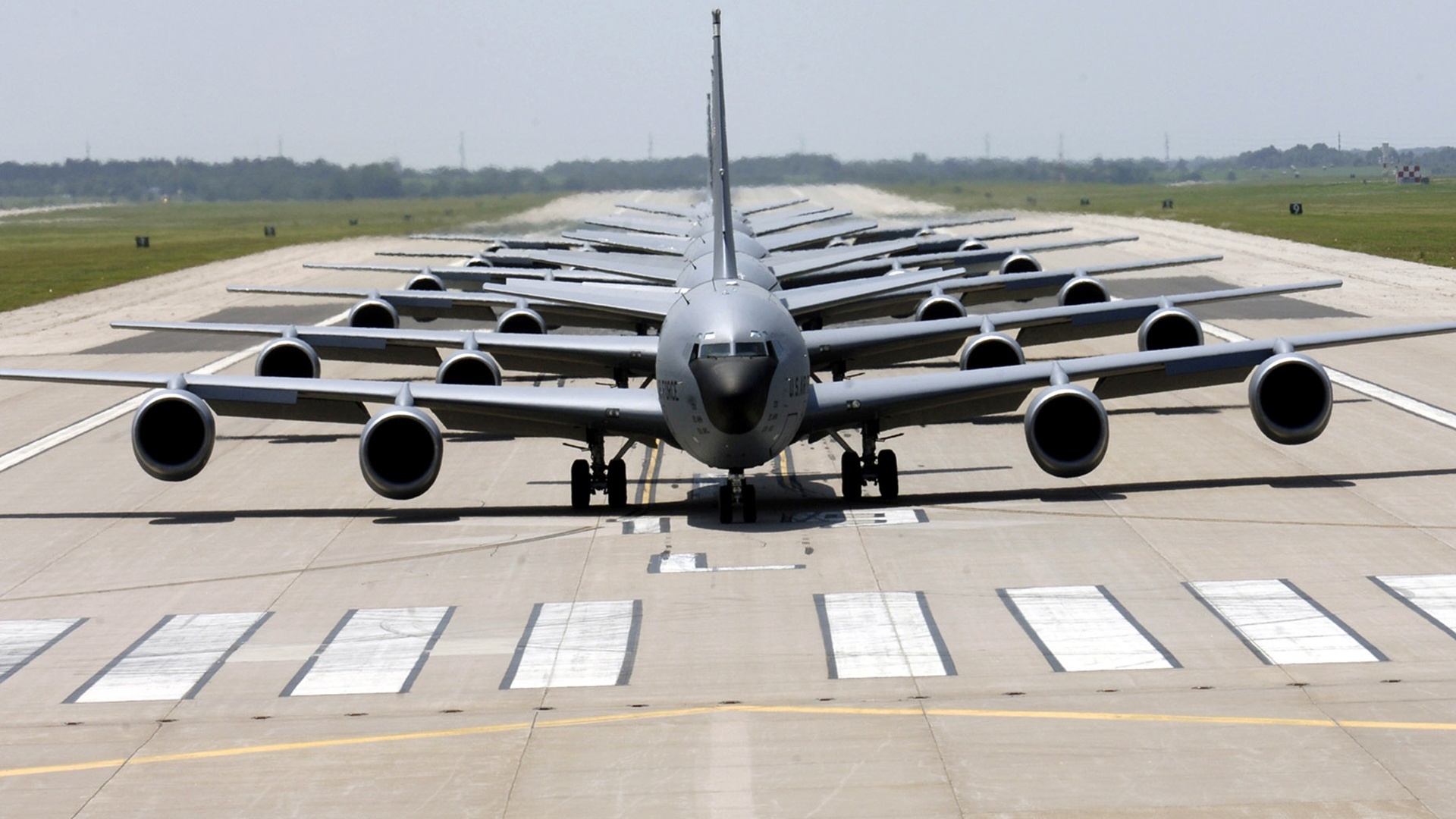 American Transport Planes Take Off