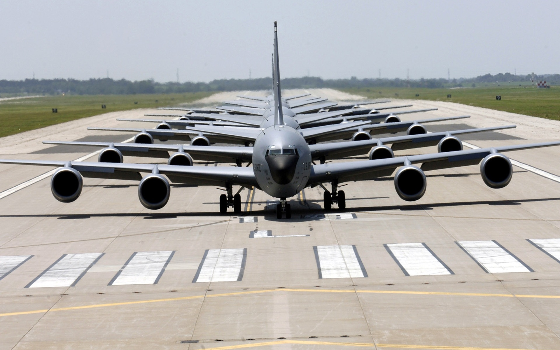 American Transport Planes Take Off