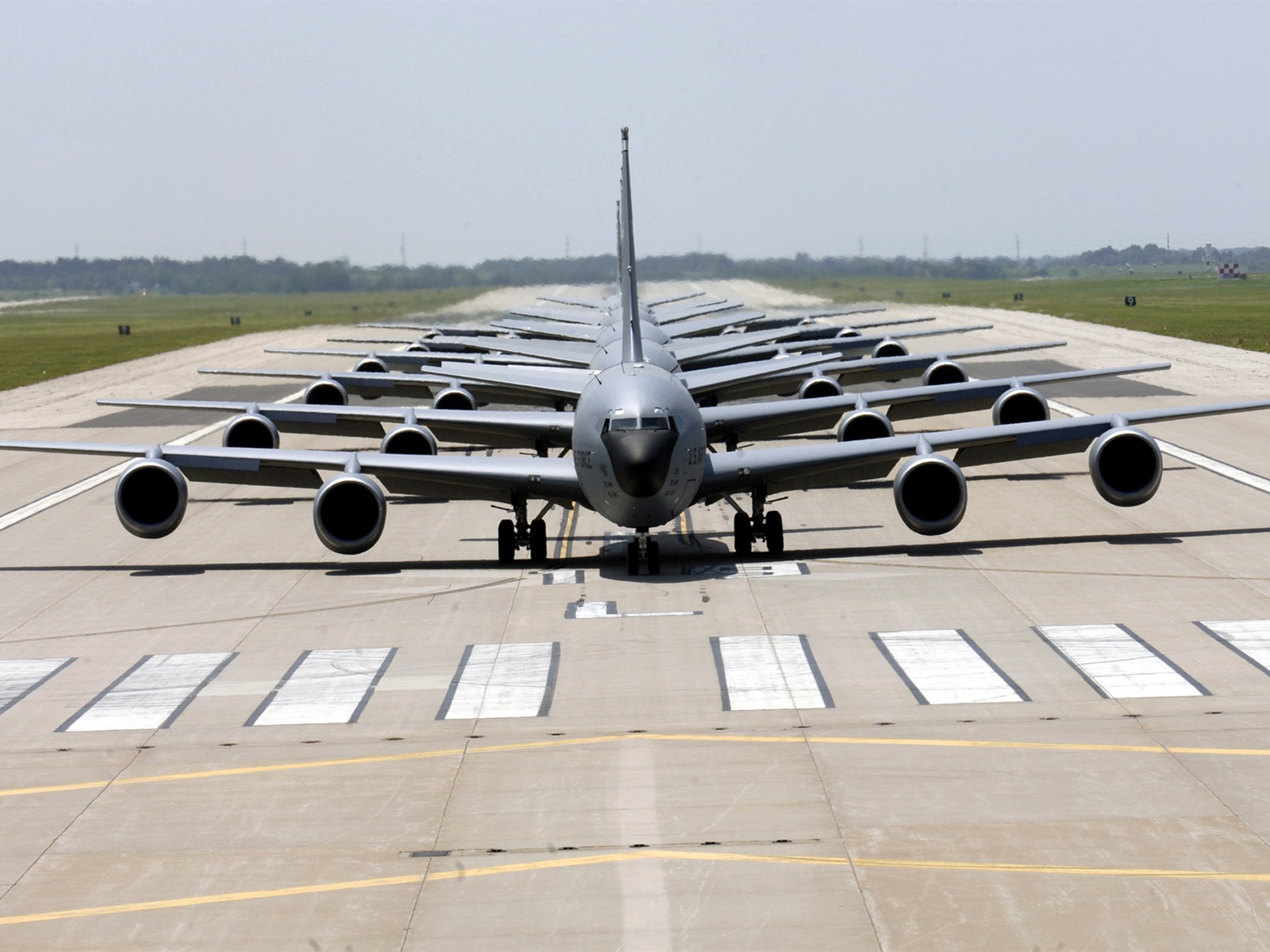 American Transport Planes Take Off