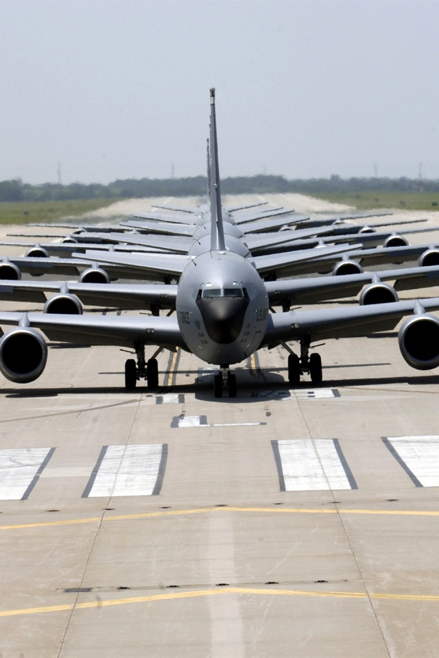 American Transport Planes Take Off