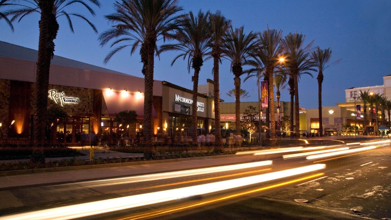 Anaheim At Night United States