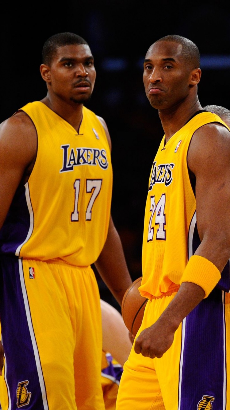 Andrew Bynum Kobe Bryant Los Angeles Lakers