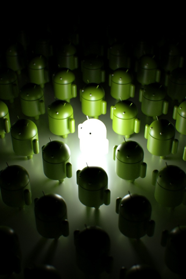 Android Logo 3D Computer1