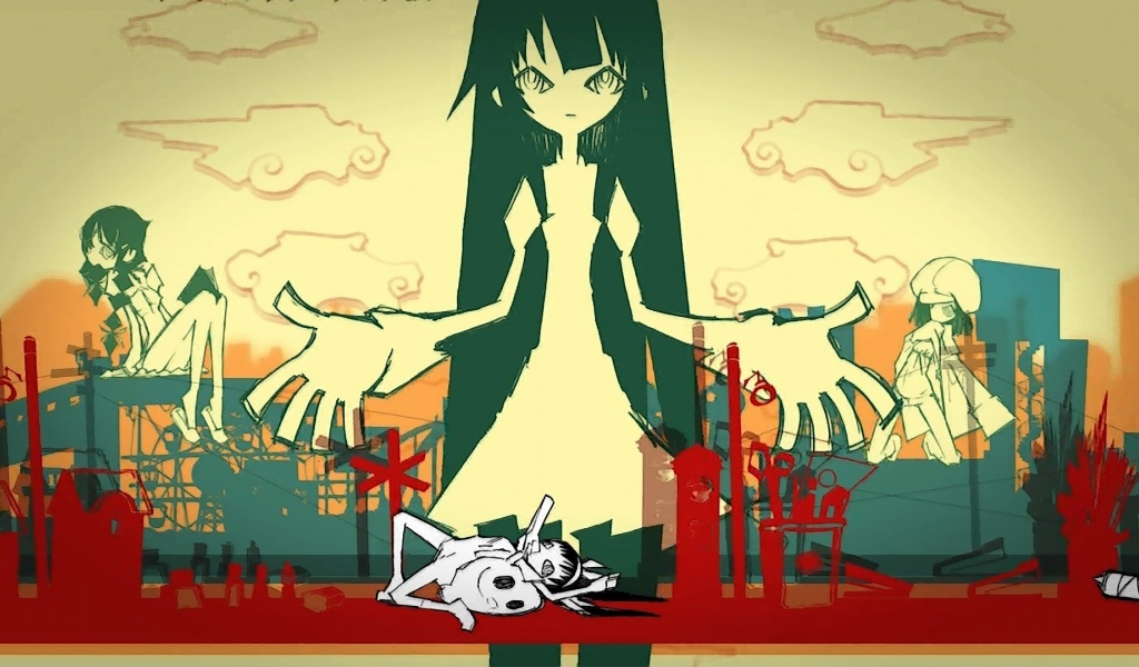 Anime Girl Bakemonogatari