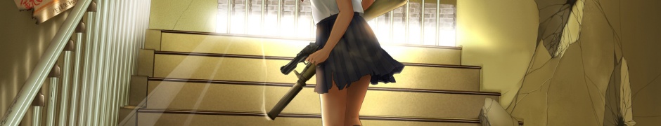 Anime Girl With Gun