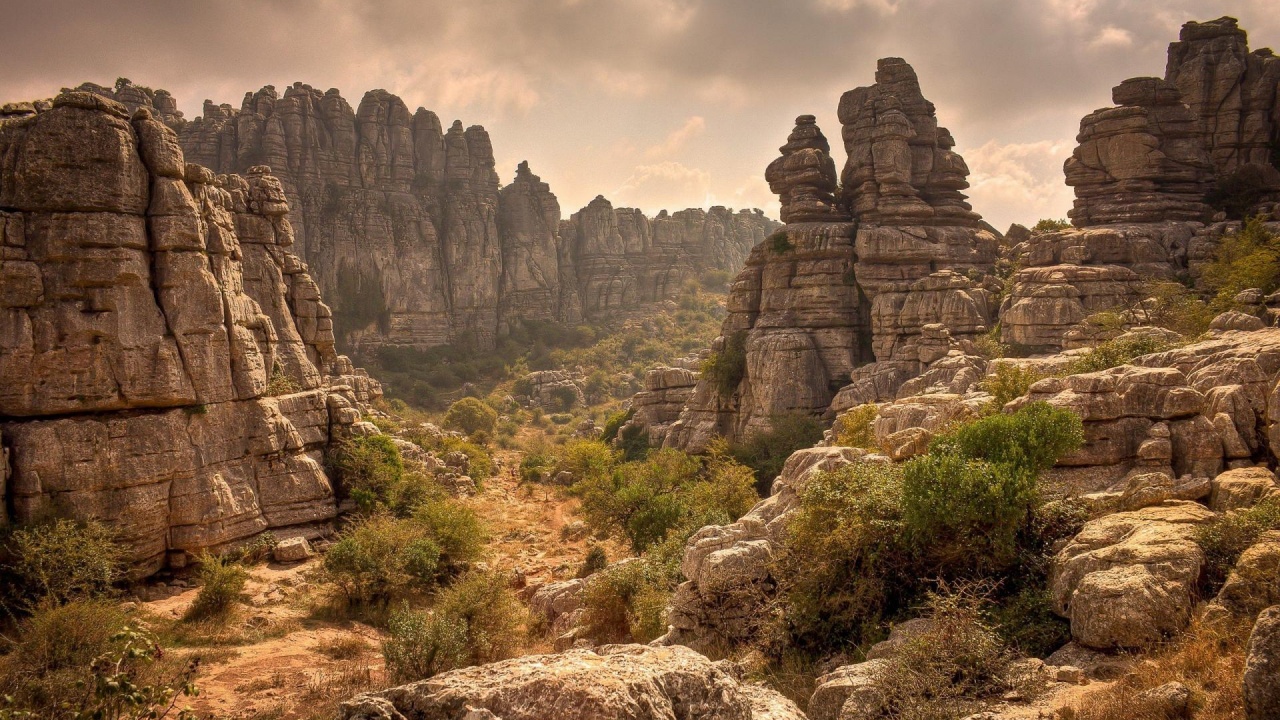 Antequera Park Spain Torcal Natural Landscapes