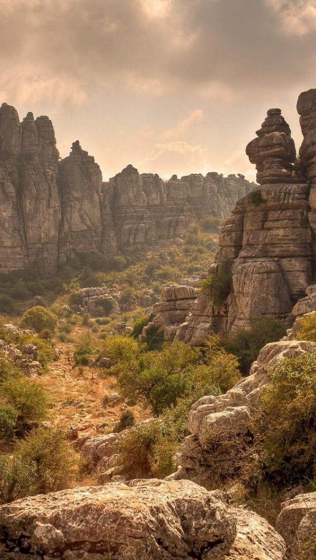 Antequera Park Spain Torcal Natural Landscapes