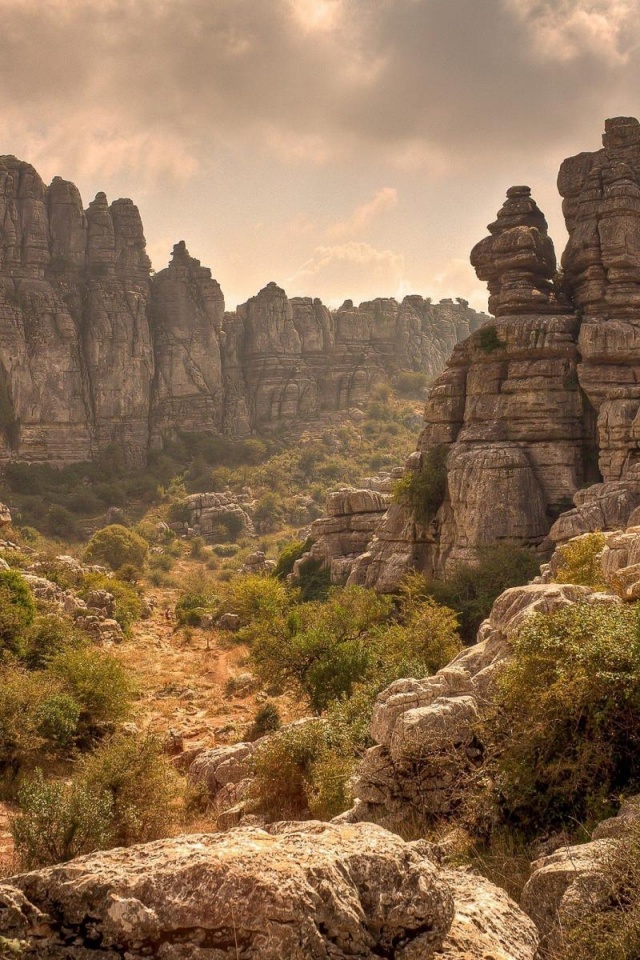 Antequera Park Spain Torcal Natural Landscapes