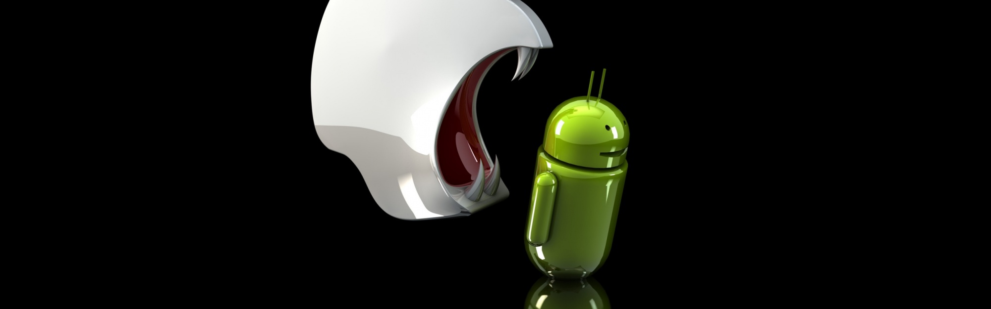 Apple Eats Android