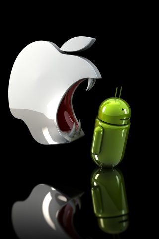 Apple Eats Android