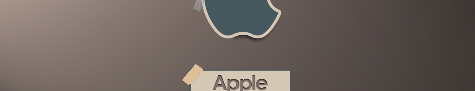 Apple Logo Scotch Tape Computer