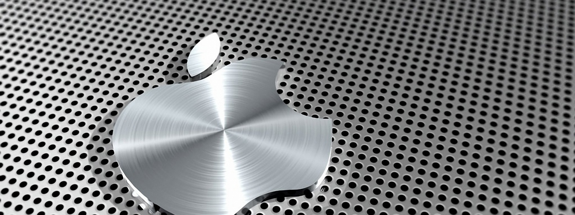 Apple Logo Stainless Steel Computer