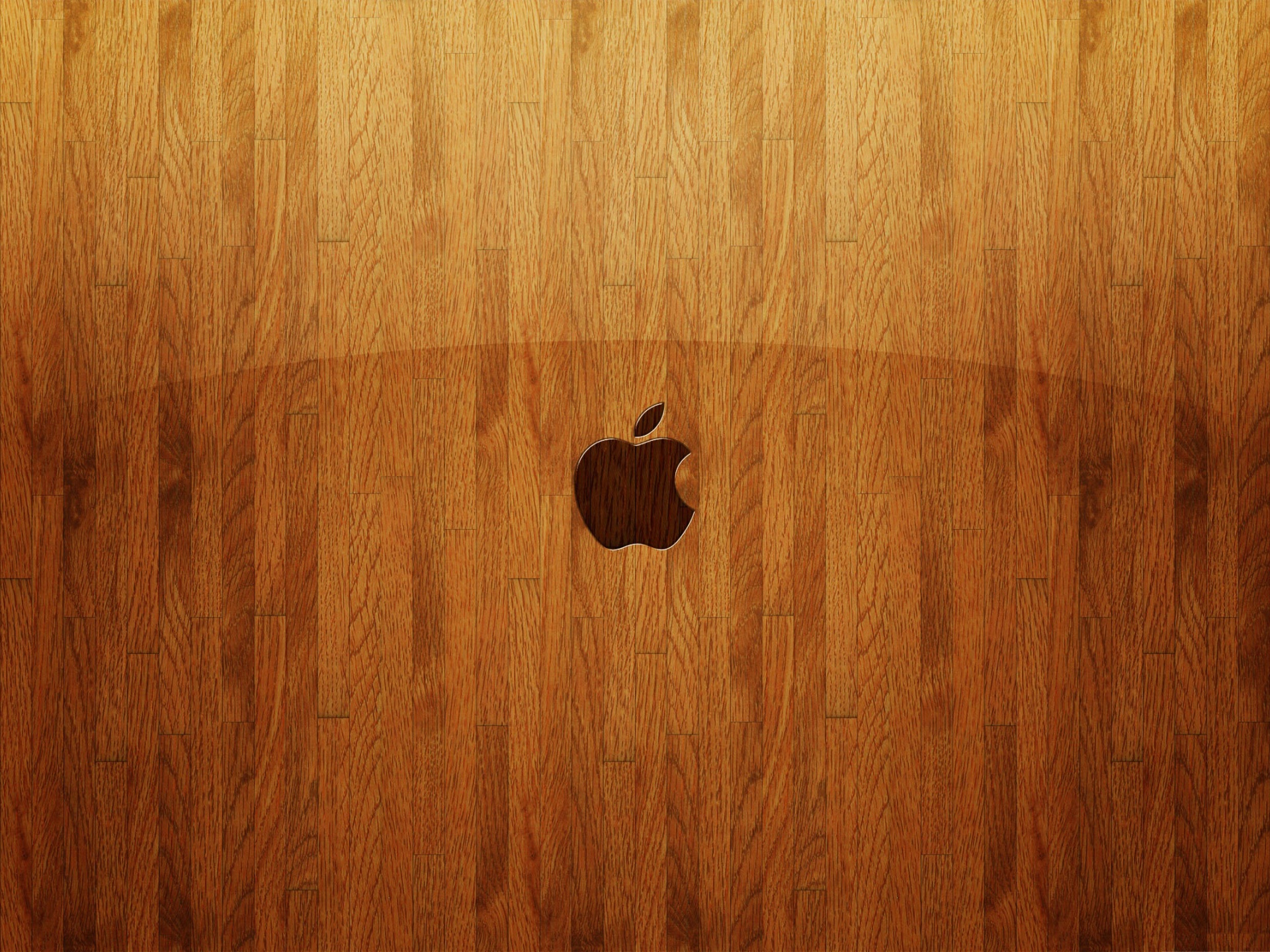 Apple Think Different Wood Background Computer