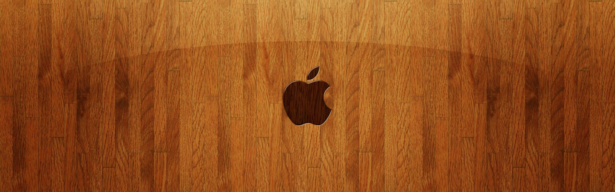 Apple Think Different Wood Background Computer