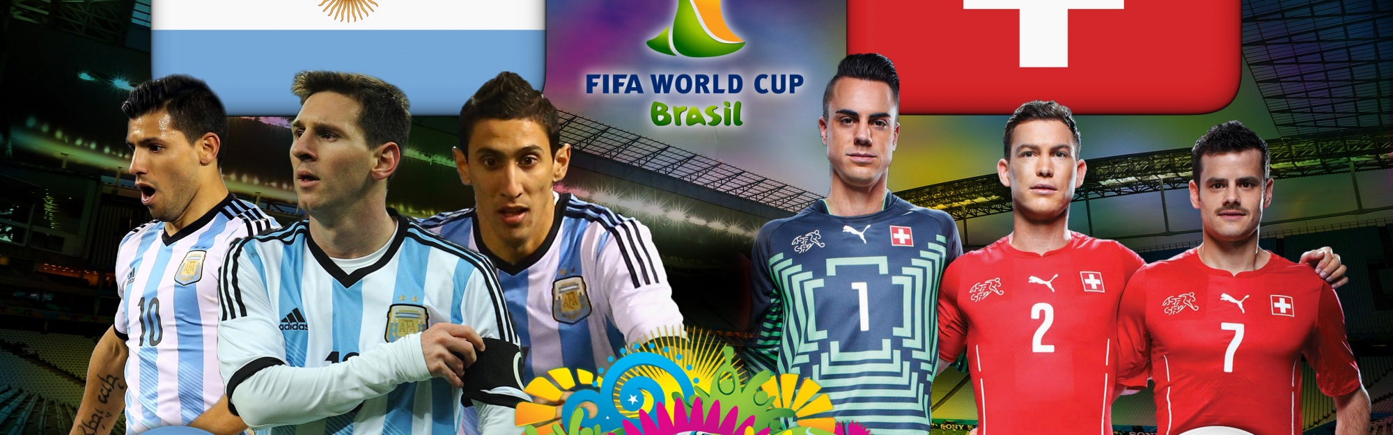 Argentina Vs Switzerland 2014 WC