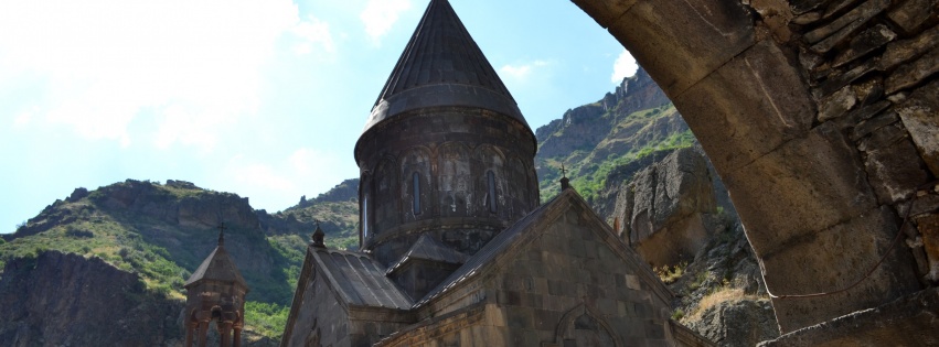 Armenia Church Mountains Rock Building