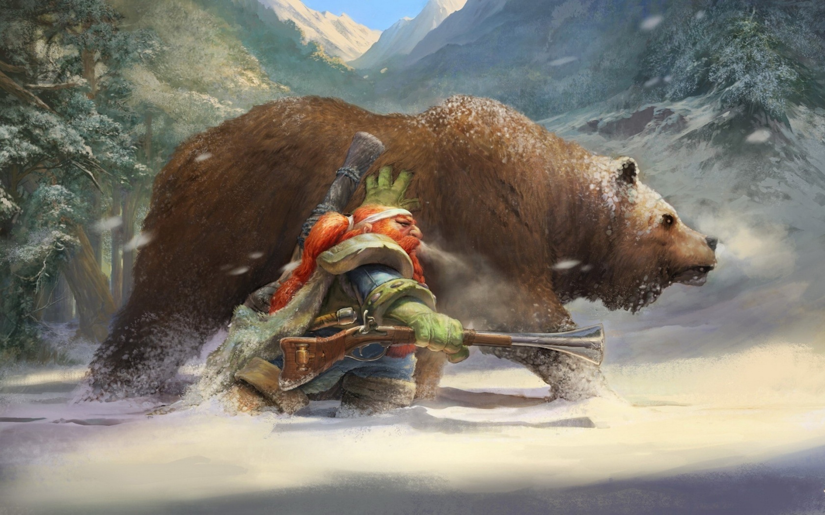 Art Dwarf Bear