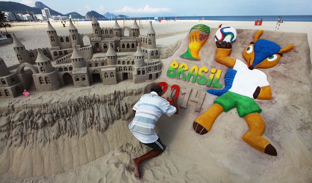 Art Sand Castles - WC Brazil 2014