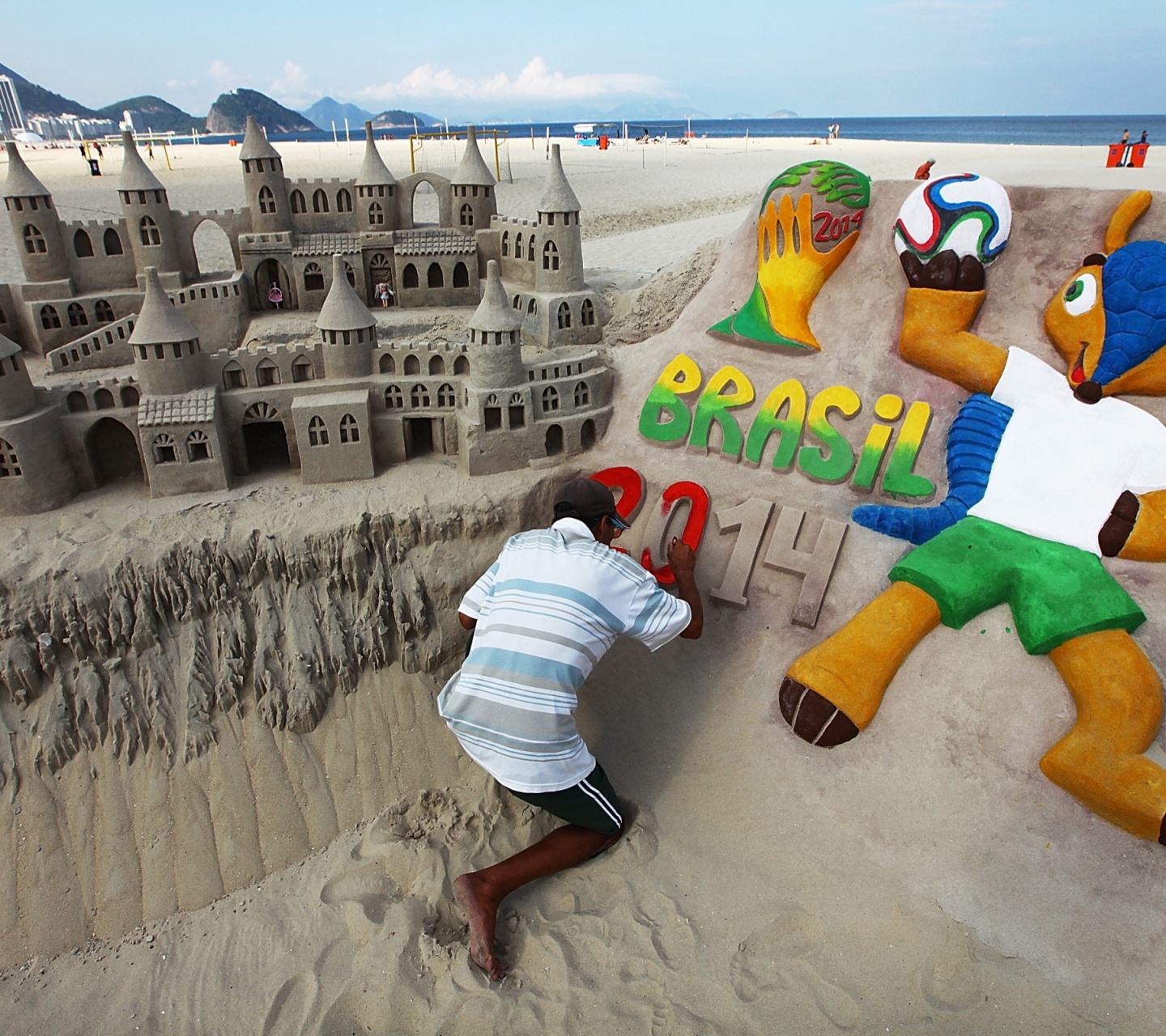 Art Sand Castles - WC Brazil 2014