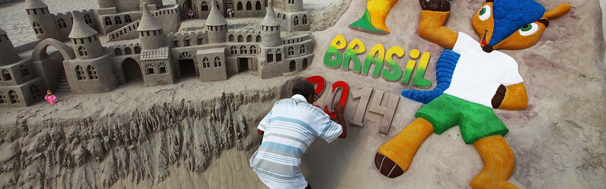 Art Sand Castles - WC Brazil 2014