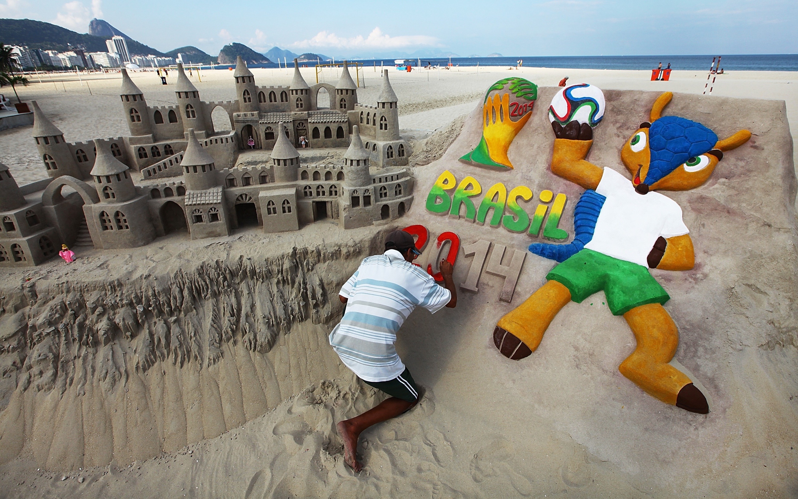 Art Sand Castles - WC Brazil 2014