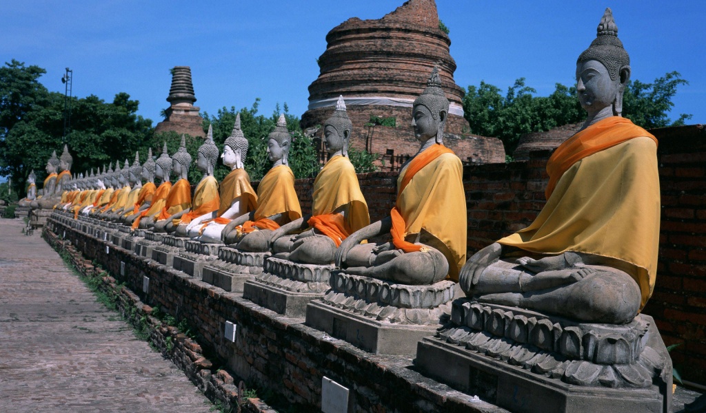 Asian Buddha Buildings