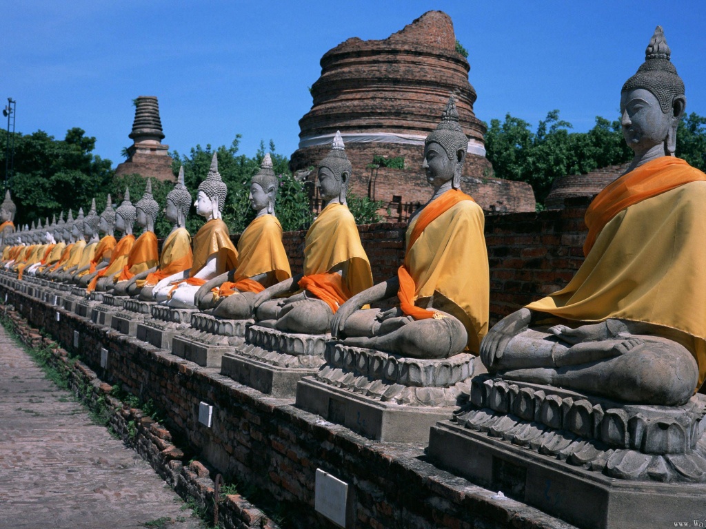 Asian Buddha Buildings