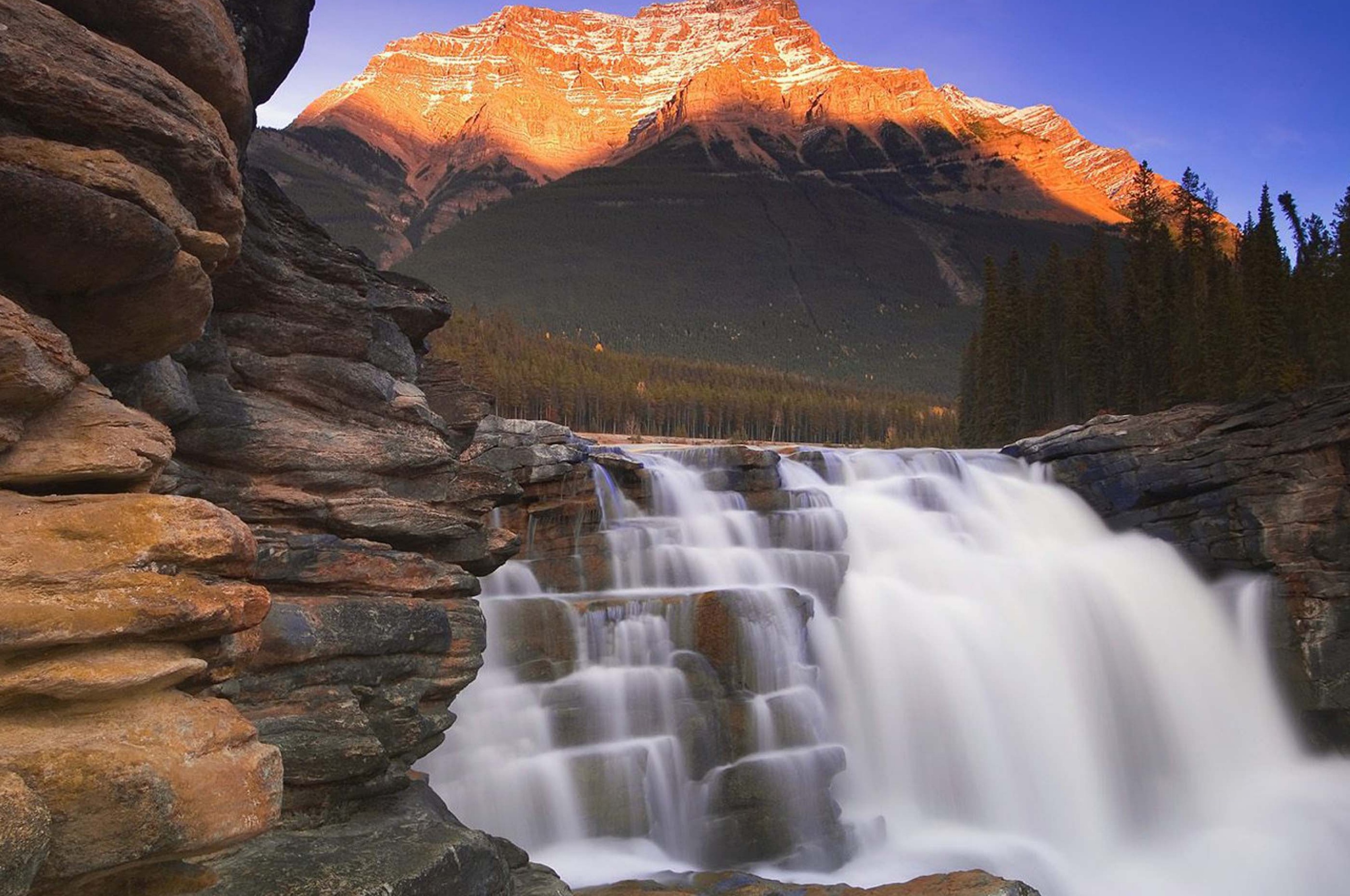 Athabasca Falls Jasper National Park Alberta