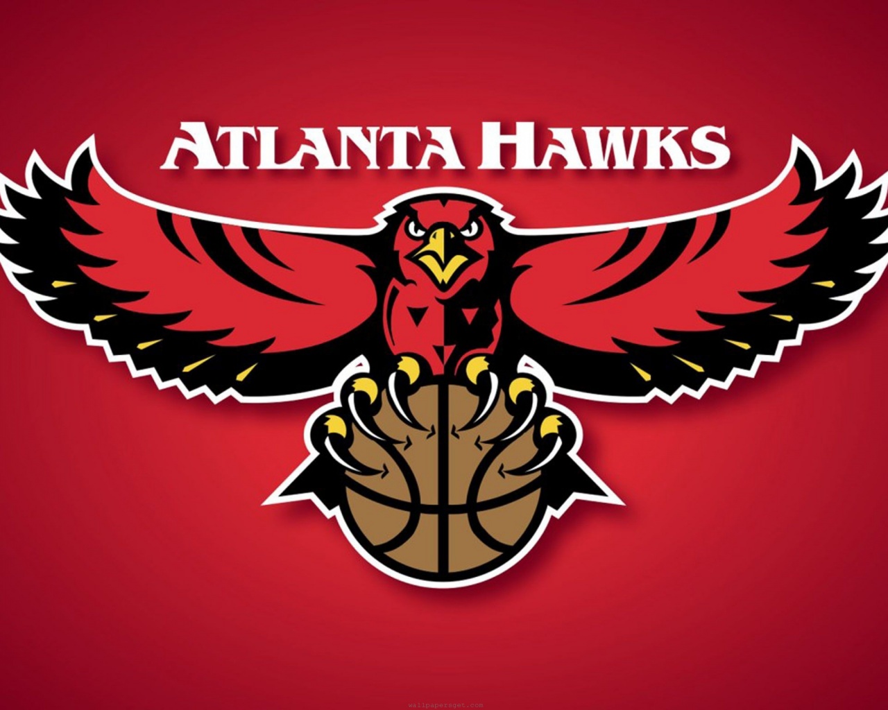 Atlanta Hawks Logo American Professional Basketball