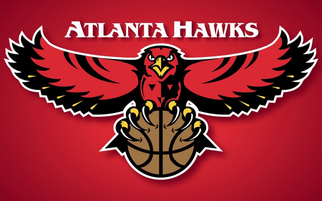 Atlanta Hawks Logo American Professional Basketball