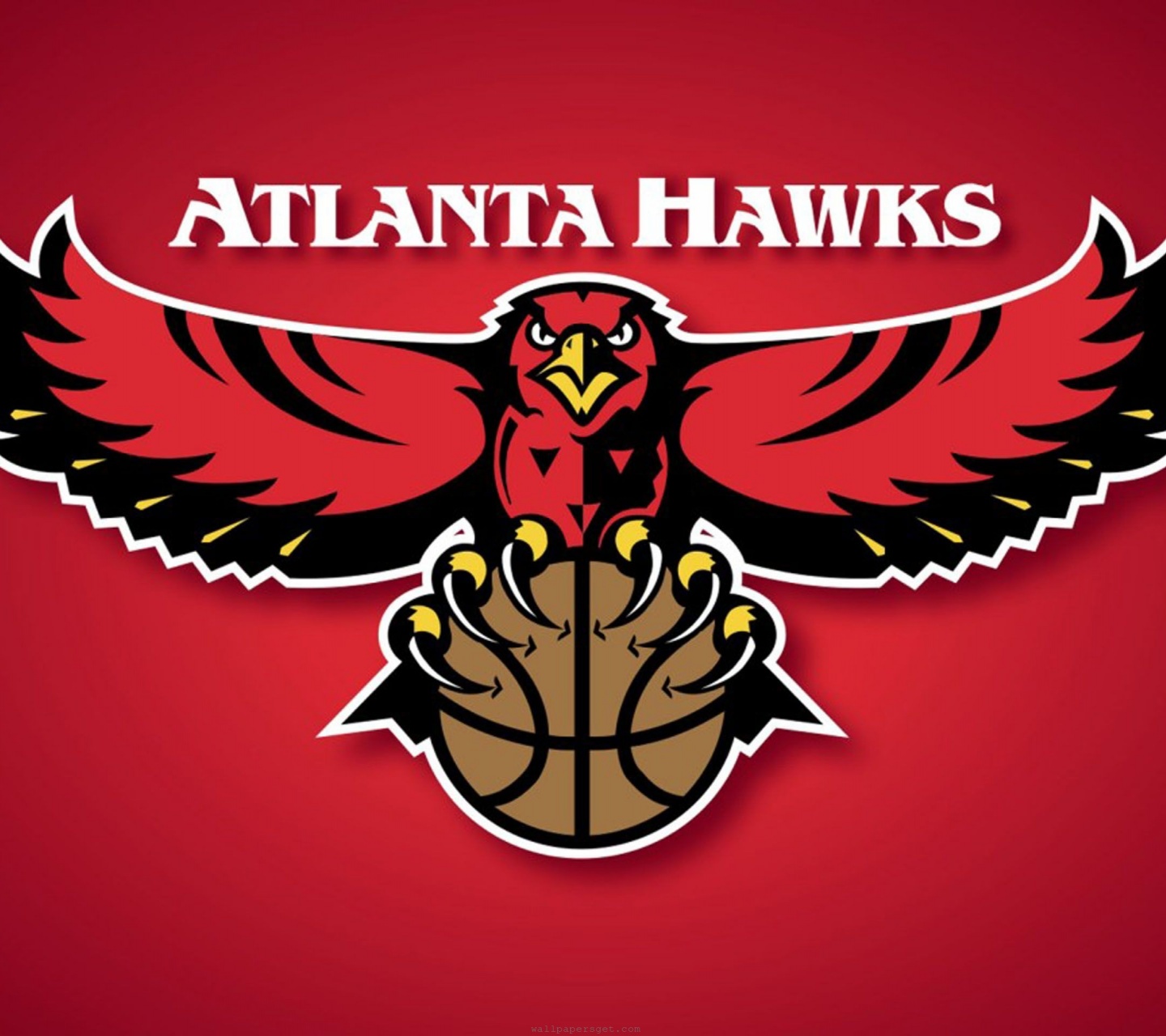 Atlanta Hawks Logo American Professional Basketball