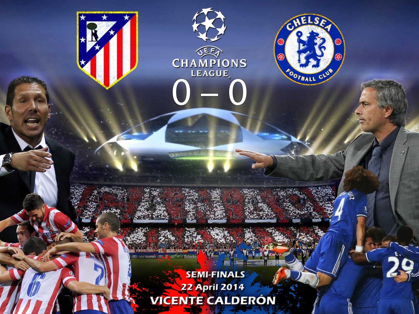 Atletico De Madrid Vs Chelsea FC