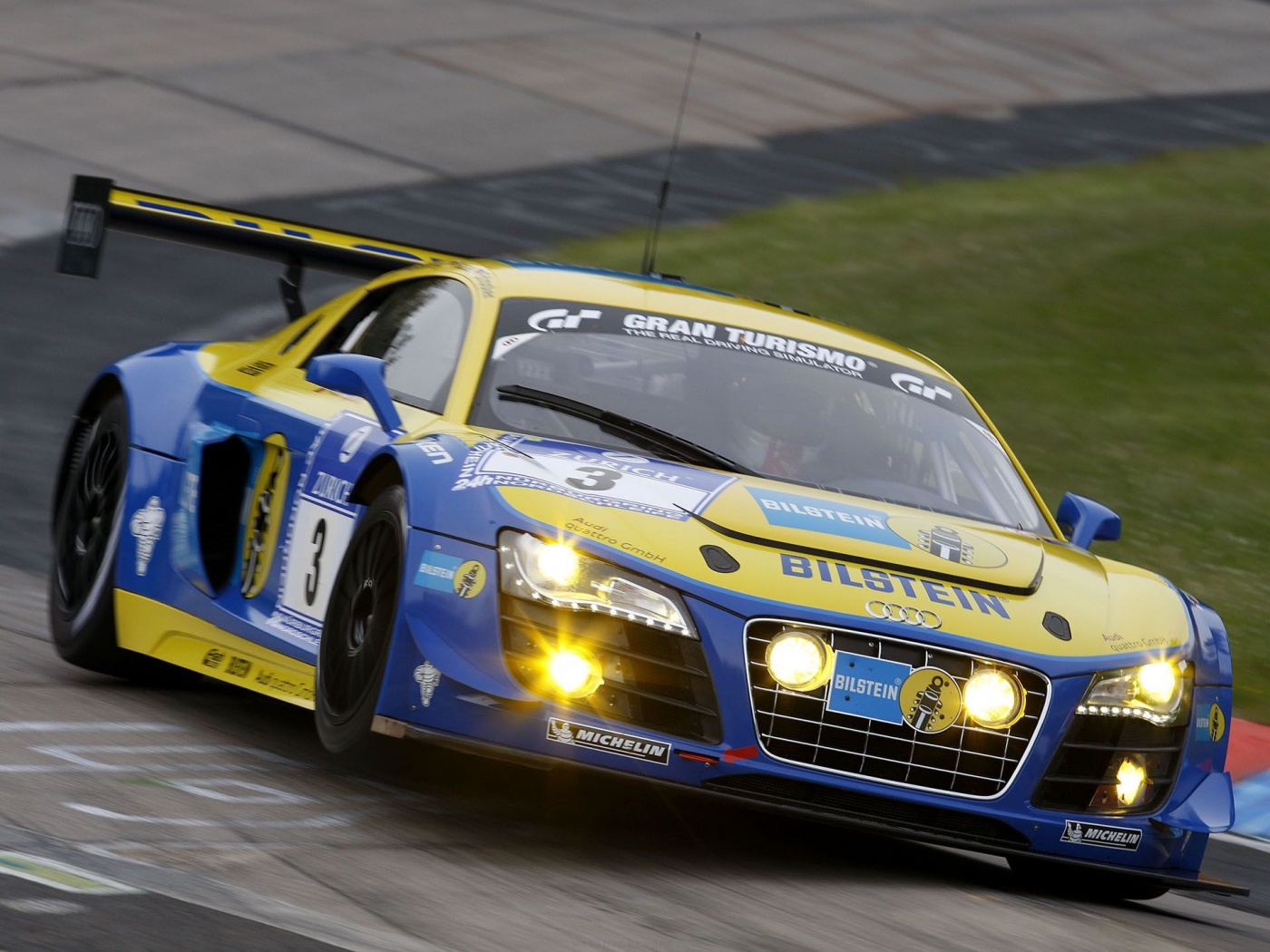 Audi R8 Nurburgring 24 Hour Race Motor Racing