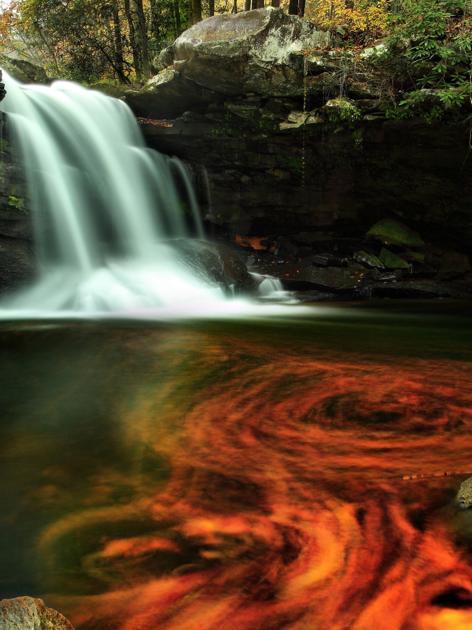 Autumn Waterfall