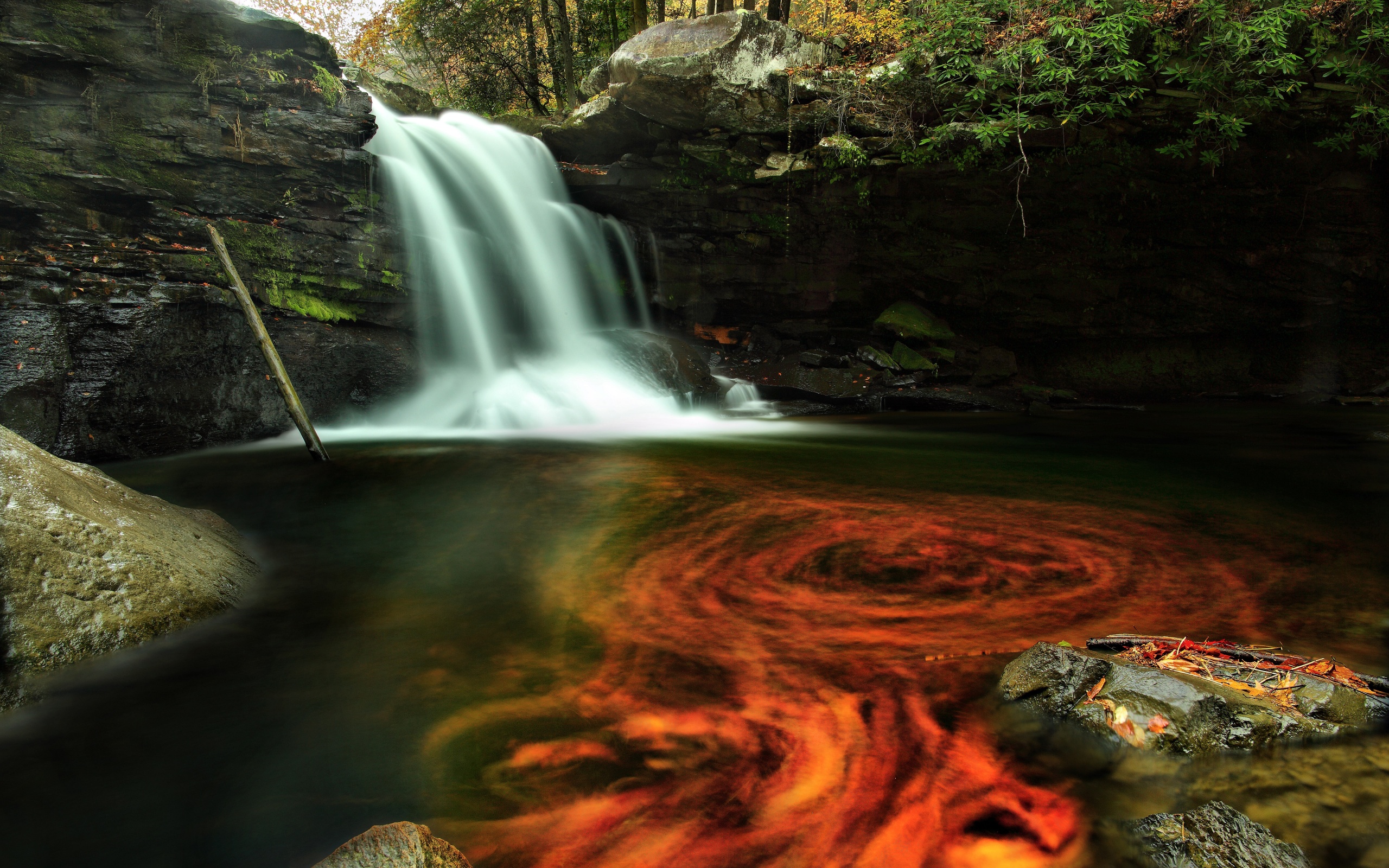 Autumn Waterfall