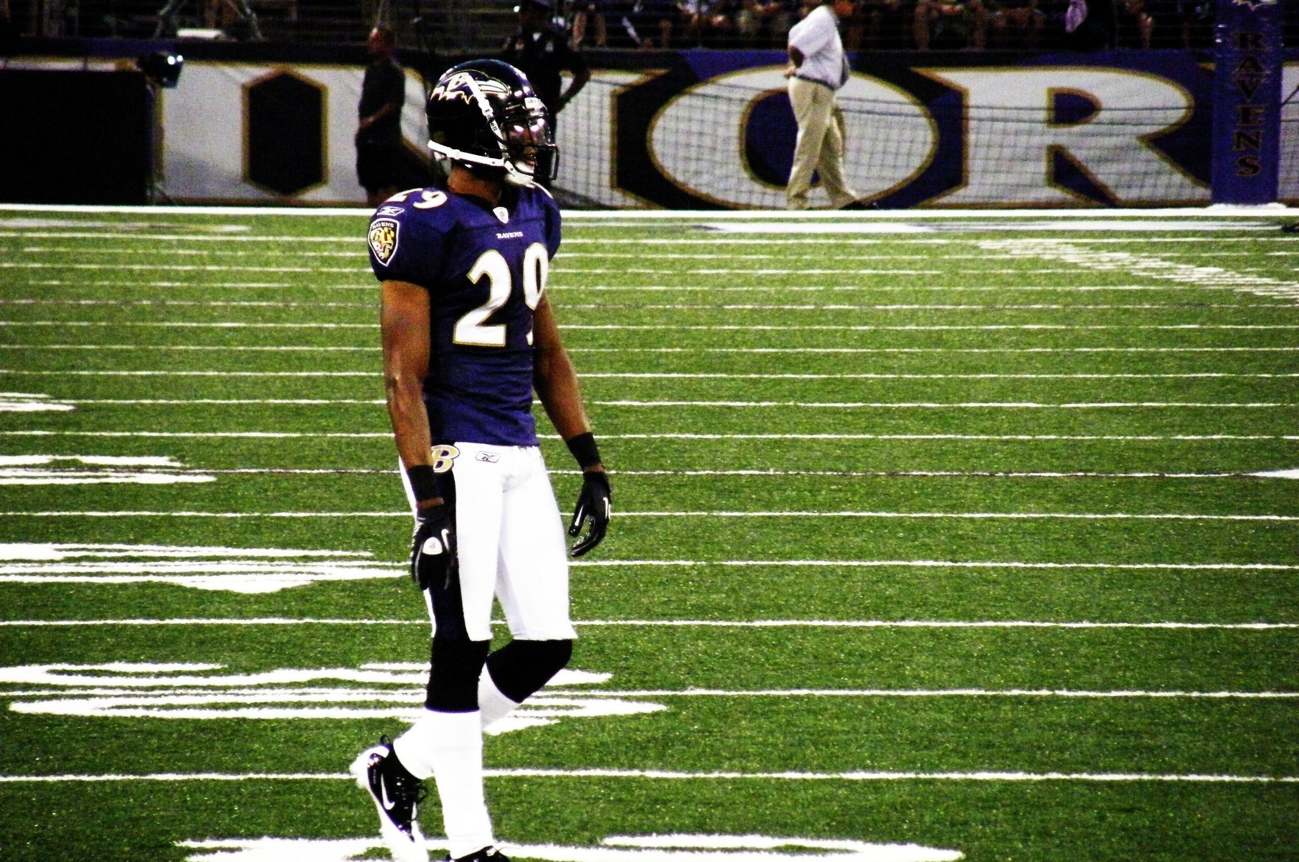 Baltimore Ravens American Football Team Preseason Game