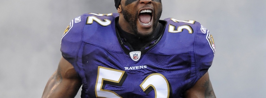 Baltimore Ravens American Football Team Ray Lewis